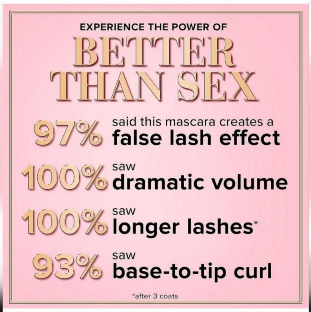 Too Faced Better Than Sex Mascara in Black